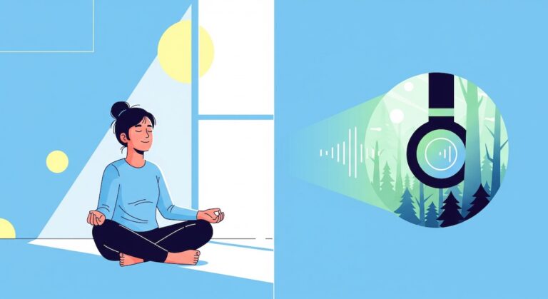 Read more about the article Music or Silence? Crafting Your Ideal Meditation Environment